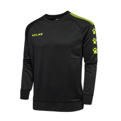 SUDADERA TRITÓN NEGRO Y AMARILLO NEÓN