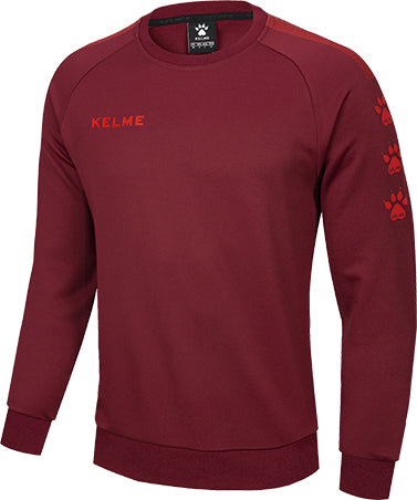 INDUSTRIAS - SUDADERA ENTRENO TRITÓN ROJO VINO