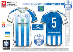 UD RINCONADA - CAMISETA 1ª EQUIPACIÓN AZUL