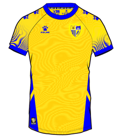 CAMISETA CONIL CF JUGADOR AMARILLO Y ROYAL