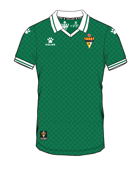 CAMISETA PORTERO CONGRÉS VERDE Y BLANCO