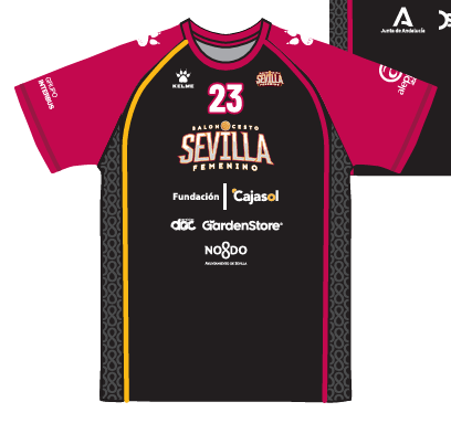 CUBRE BASKET SEVILLA FEM CANTERA NEGRO
