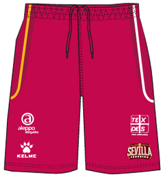 SHORT BASKET SEVILLA FEM CANTERA GRANATE